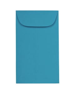 Blue Recycled #3 coin 2 1/2 x 4 1/4 Envelopes