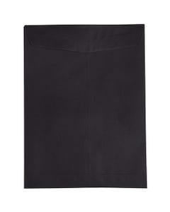 Black 9 x 12 Open End Envelopes