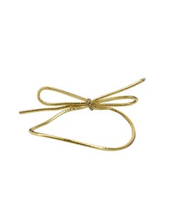 Gold Elastic String Ties 6Inch Loop x 1000 Pieces