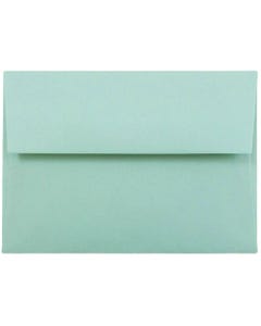 Aqua 4 Bar 3 5/8 x 5 1/8 Envelopes