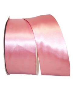 Dusty Rose Pink 2 1/2 Inch x 50 Yards Satin Double Face Ribbon