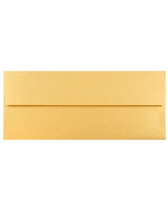 #10 Square Flap Envelope (4 1/8 x 9 1/2) - Gold Metallic