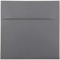 8 1/2 x 8 1/2 Square Envelopes - Dark Smoke Gray