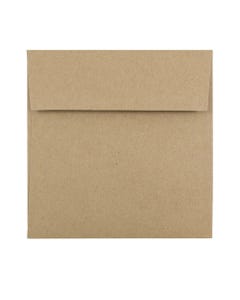 Brown Kraft Paper Bag 5 1/2 x 5 1/2 Envelopes