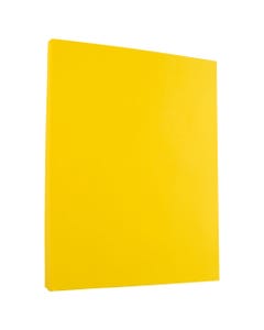 Yellow Recycled 24lb 8 1/2 x 11 Paper