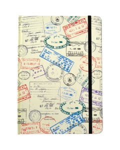 Passport Design Journals (5 3/4 x 8 1/4) 160 Lined Pages