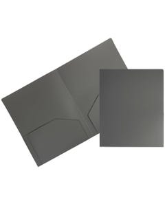 Grey Plastic Heavy Duty Folders