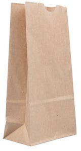 Brown Kraft X-Small Paper Lunch Bags (3 1/2 x 2 3/8 x 7 1/8)