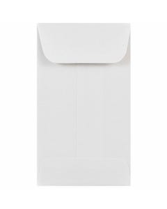 White #3 coin 2 1/2 x 4 1/4 Envelopes