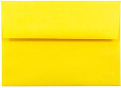 Yellow 24lb A6 Invitation Envelopes (4 3/4 x 6 1/2)