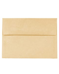 Antique Gold Recycled Parchment A7 5 1/4 x 7 1/4 Envelopes