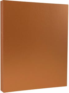 Copper Brown Metallic 32lb 8.5 x 11 Paper