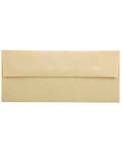 #10 Square Flap (4 1/8 x 9 1/2) - Antique Gold Parchment