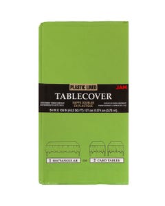 Lime Green Paper Tablecover