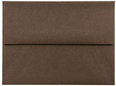 Chocolate Brown 32lb A2 Invitation Envelopes (4 3/8 x 5 3/4)