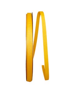 Yellow Gold Texture 3/8 Inch x 100 Yards Grosgrain Ribbon