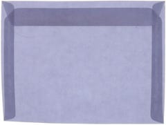 9 x 12 Booklet Envelopes - Wisteria Purple Translucent