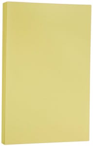 Yellow Vellum 65lb 8 1/2 x 14 Cardstock