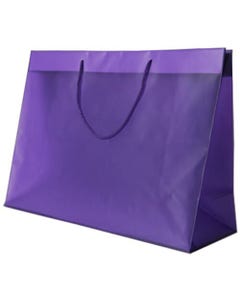 Violet X Large Horizontal 15 x 12 x 6 Gift Bag