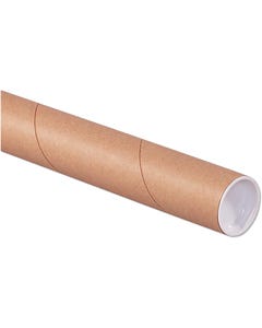 1 1/2 x 12 Mailing Tube - Brown