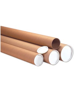 4 x 42 Heavy-Duty Mailing Tube - Brown