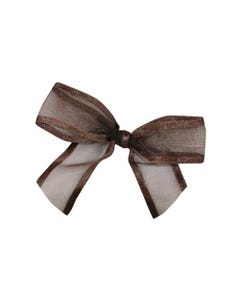 Chocolate Brown 7/8 Inch Pack of 100 Twist Tie Bows