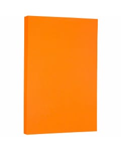 Orange Recycled 24lb. 8 1/2 x 14 Legal Paper