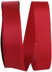 Scarlet Allure 1 1/2 Inch x 100 Yards Grosgrain Ribbon