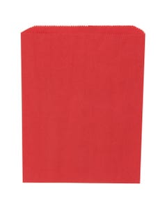 Red Medium 8 1/2 x 11 Merchandise Bags