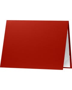 Red 6 x 8 Leatherette Certificate Document Holder
