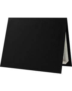 9 1/2 x 12 Certificate Holder - Black Linen