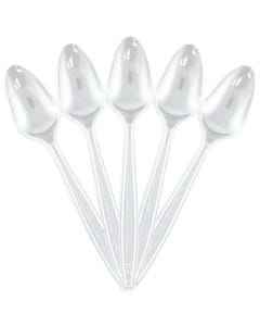 Clear Spoons - Pack of 50