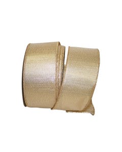 Gold Commercial 2 1/2 Inch x 25 Yards Christmas Ribbon