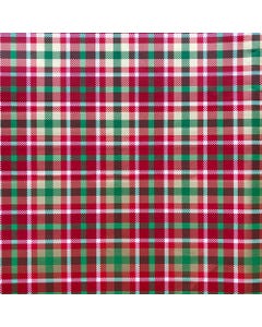 Christmas Plaid 1042.5 Sq Ft Industrial Wrapping Paper