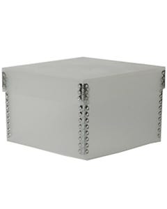 Clear Plastic Frost Large 5 3/8 x 5 3/8 x 3 1/2 Gift Boxes