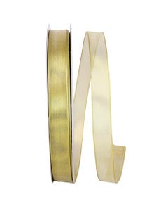 Gold Deluxe 7/8 Inch x 100 Yards Ribbon