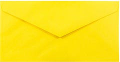 3 7/8 x 7 1/2 Monarch Envelopes - Yellow