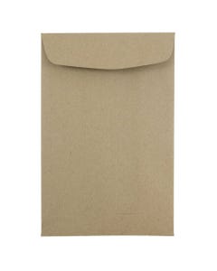 6 x 9 Open End Envelopes - Brown Kraft