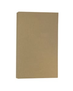 Brown Kraft Paper Bag 100% Recycled 60lb. 8 1/2 x 14 Legal Cardstock