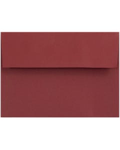 Dark Red 4 Bar 3 5/8 x 5 1/8 Envelopes