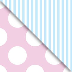 Pastel Pink and Pastel Blue Bulk Wrapping Paper (1666 Sq Ft)