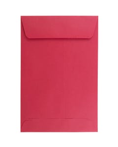 6 x 9 Open End Envelope - Ruby Red