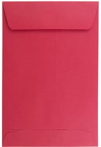 6 x 9 Open End Envelopes - Red