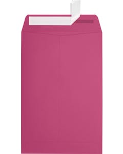 6 x 9 Open End Envelopes with Peel & Seal - Magenta