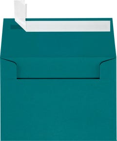 Teal Blue 32lb A1 Invitation Envelopes (3 5/8 x 5 1/8) with Peel & Seal