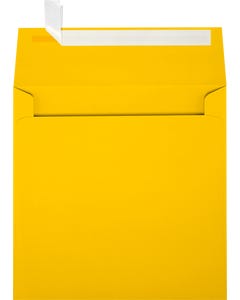 5 1/2 x 5 1/2 Square Envelopes with Peel & Seal - Sunflower