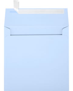 5 1/2 x 5 1/2 Square Envelopes with Peel & Seal - Baby Blue