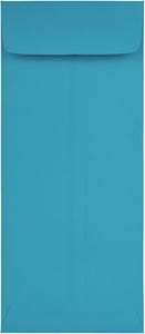 #11 Open End Envelopes (4 1/2 x 10 3/8) - Pool Blue