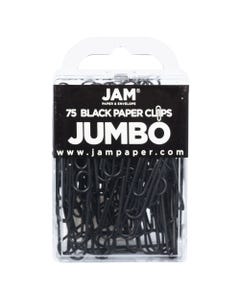Black Jumbo Paper Clips