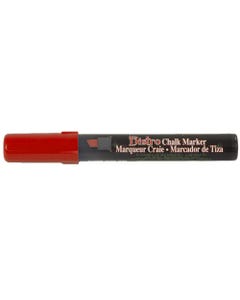 Red Chisel Tip Chalk Marker